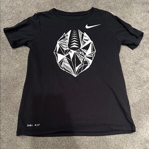 Nike Kids Black and White Graphic Tee